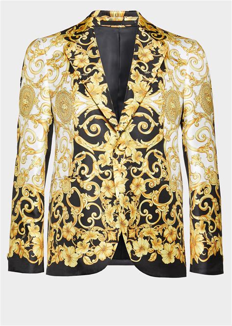 versace mens suit jacket